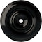 Ekena Millwork Classic Ceiling Medallion (Fits Canopies up to 8 1/4"), 44 1/2"OD x 4"ID x 4 "P, Black Pearl CM44CLBPS - alternate 1